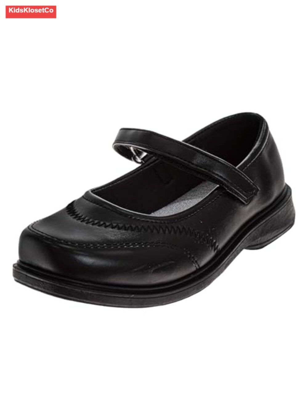 Girls Mary Jane Flats Leather Ballet Shoes Uniform Dress School Shoes